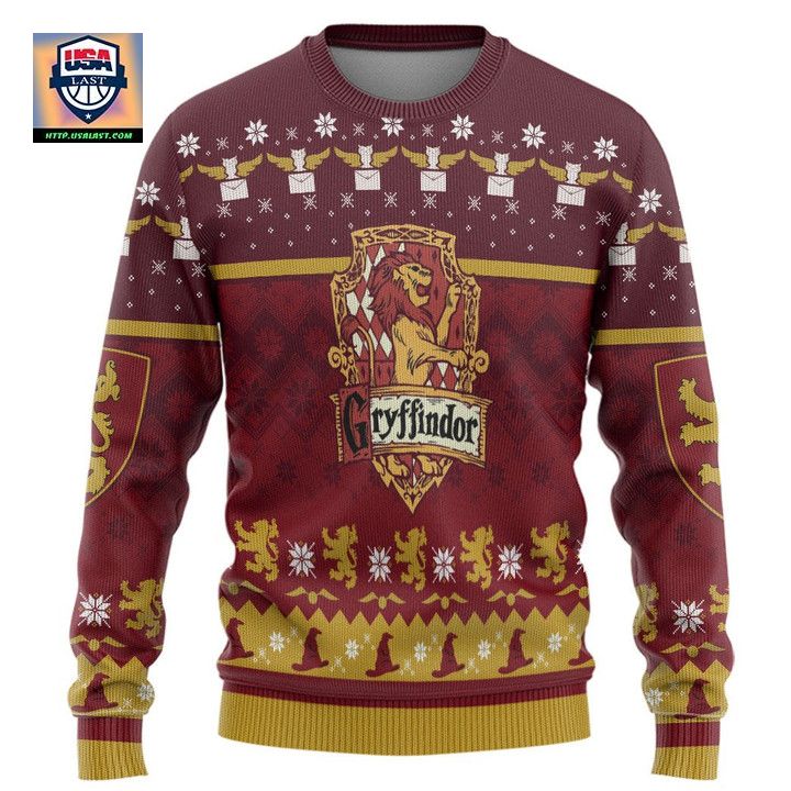Gryffindor Harry Potter Red Christmas Sweater