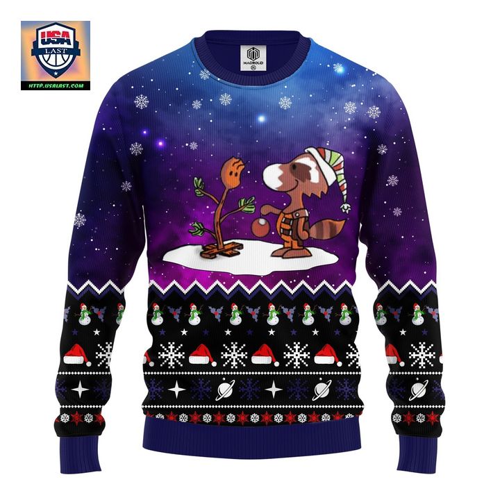 Guardian Of Galaxy X Snoopy Ugly Christmas Sweater Amazing Gift Idea Thanksgiving Gift