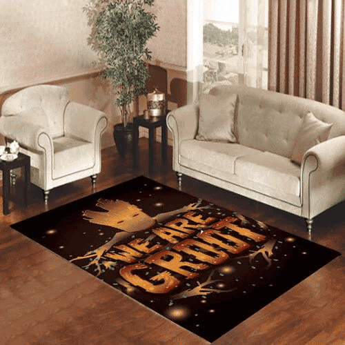Guardian Of The Galaxy I Am Groot 3D Rectangle Area Rug – Full Print Carpet For Living Room & Bedroom Home Decor