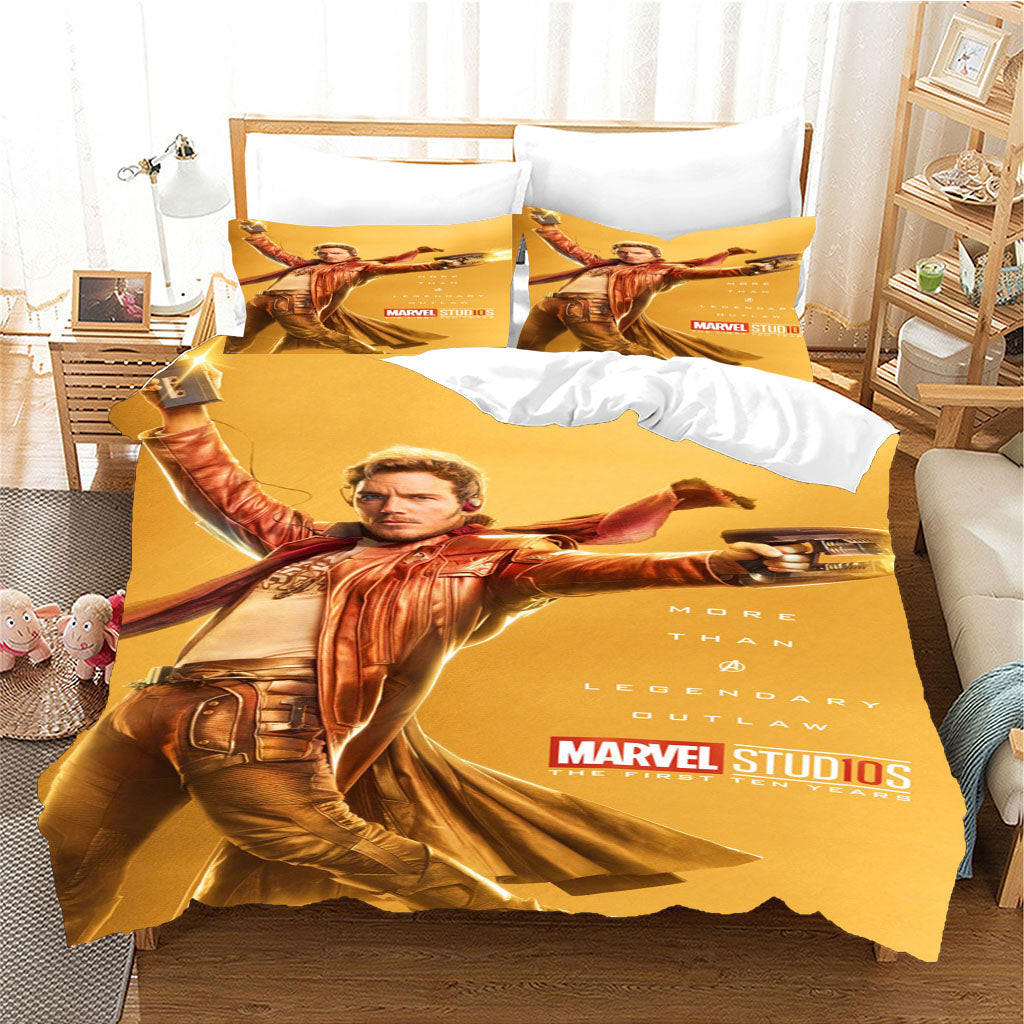 Guardians Of The Galaxy Duvet Cover Quilt Cover Pillowcase Bedding Set Bed Linen Home Bedroom Decor