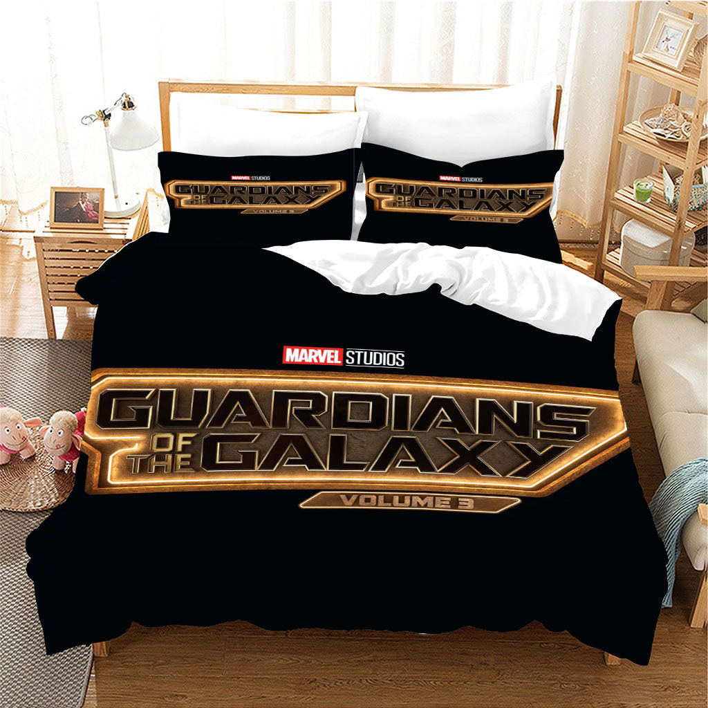 Guardians Of The Galaxy Duvet Cover Quilt Cover Pillowcase Bedding Set Bed Linen Home Bedroom Decor