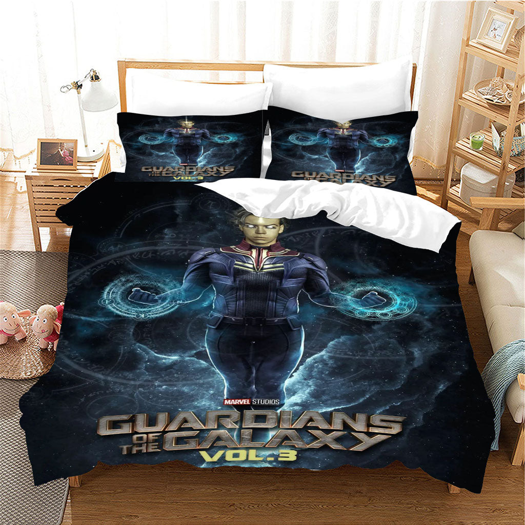 Guardians Of The Galaxy Duvet Cover Quilt Cover Pillowcase Bedding Set Bed Linen Home Bedroom Decor