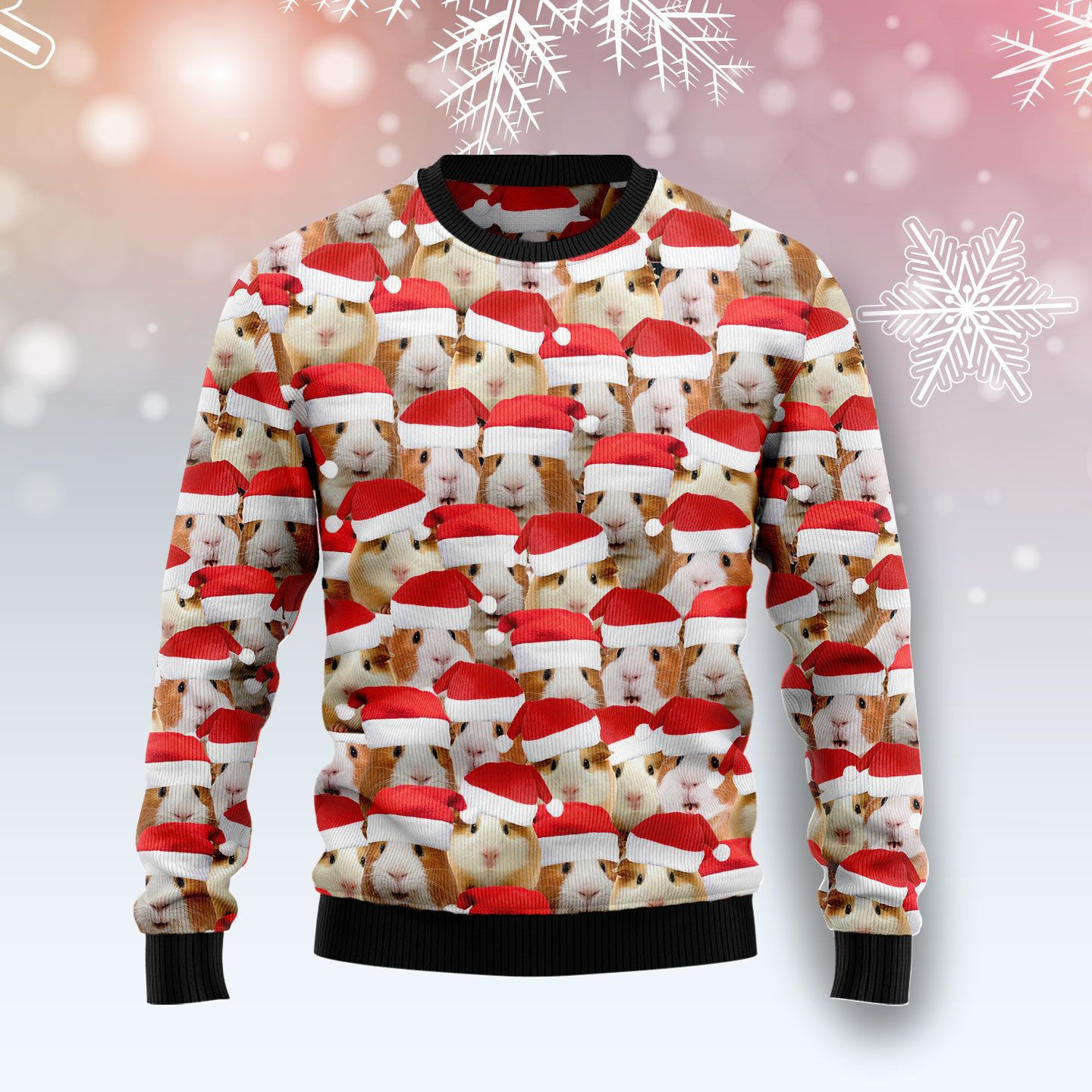 Guinea Pig Group Awesome Ugly Christmas Sweater, Perfect Holiday Gift