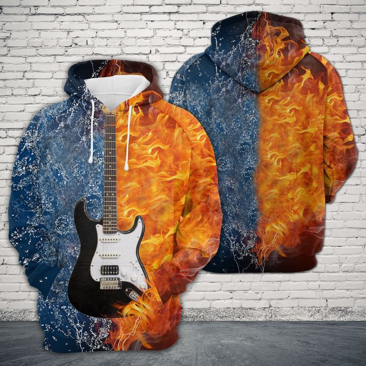 Guitar 3D All Over Print Hoodie & Zip Hoodie
