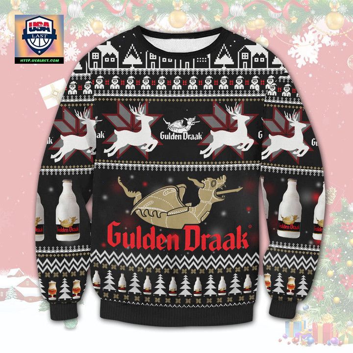 Gulden Draak Beer Ugly Christmas Sweater