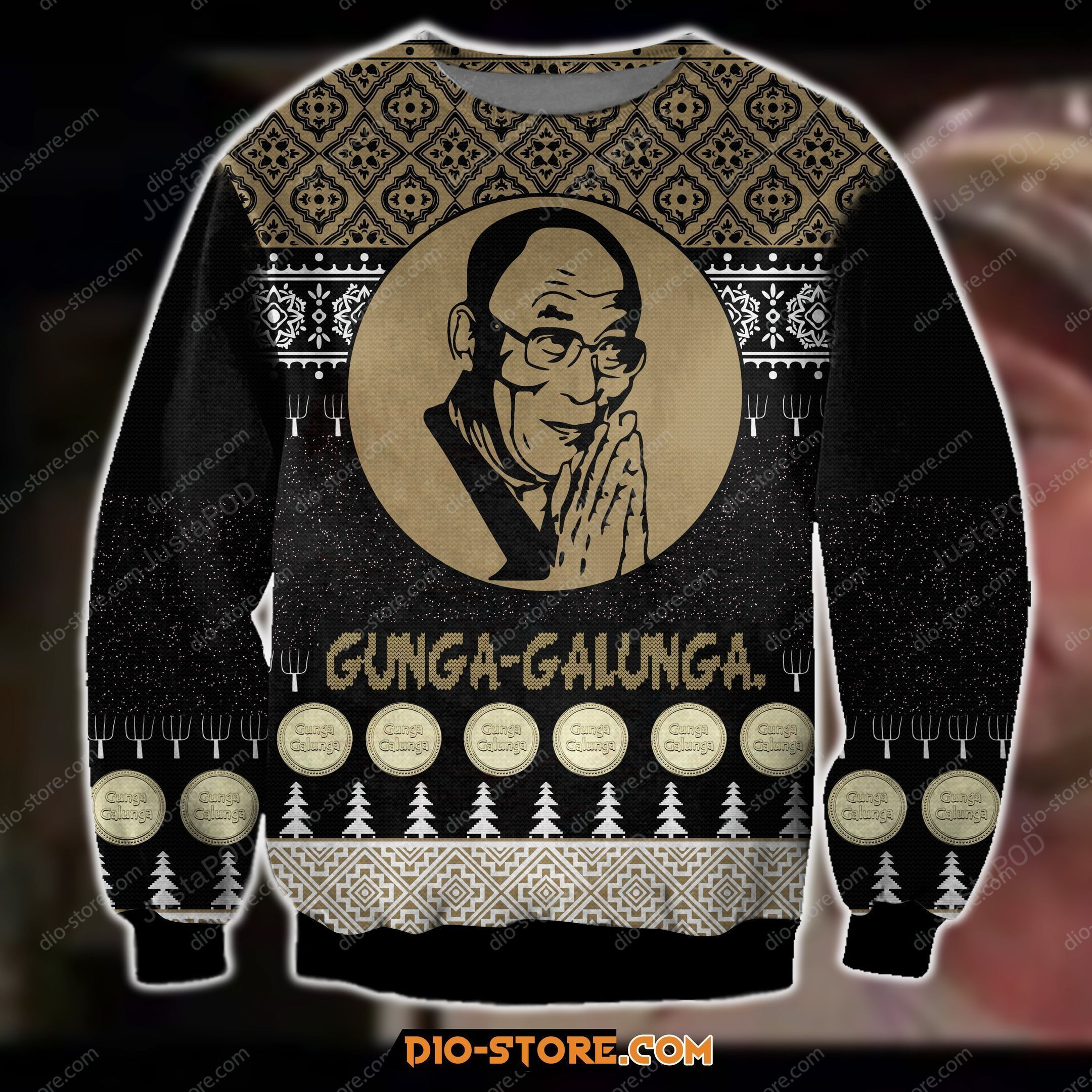 Gunga Galunga Ugly Christmas Sweater, Perfect Holiday Gift
