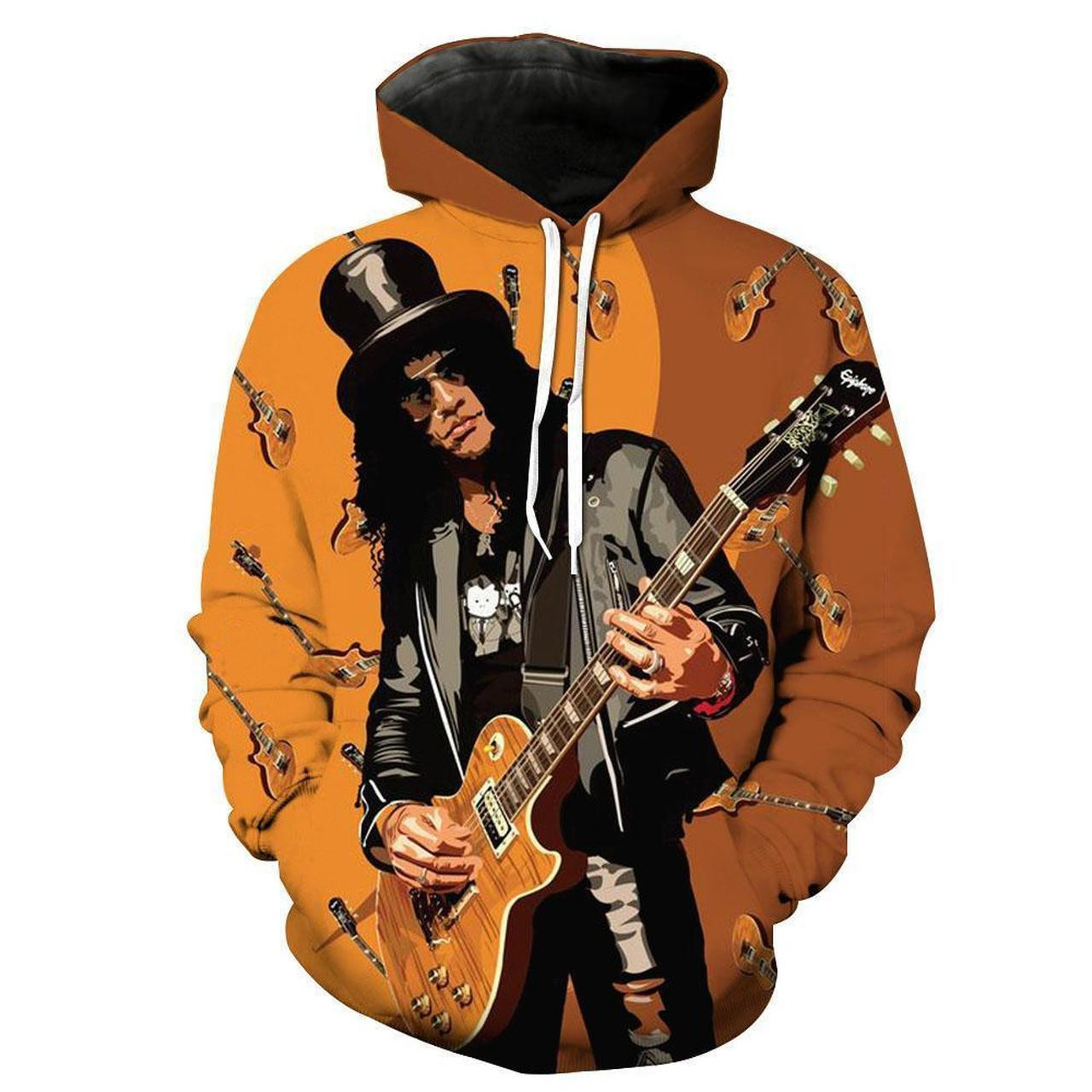 Guns Roses 3D All Over Print Hoodie & Zip Hoodie