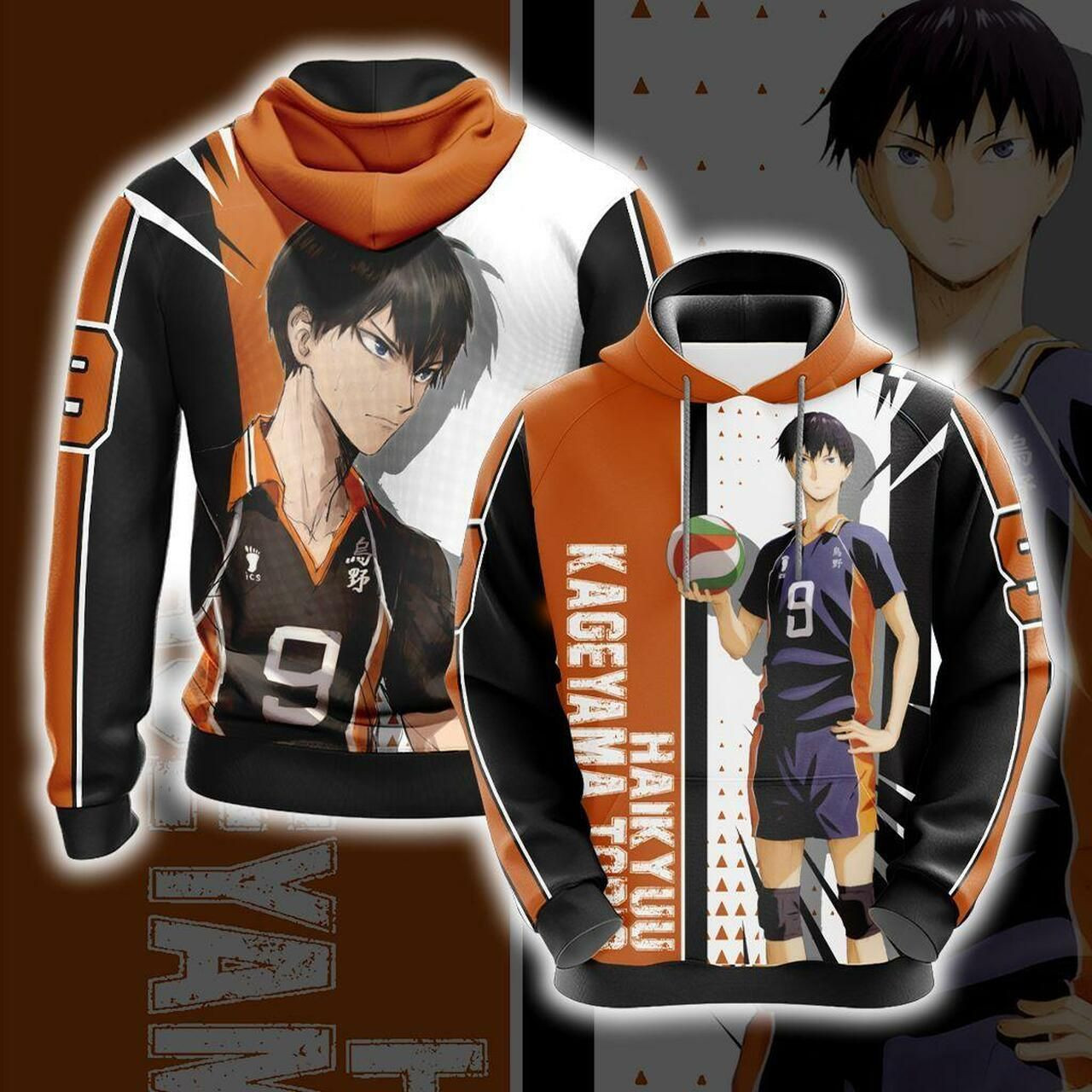 Haikyuu!! - Kageyama Tobio Unisex 3D All Over Print Hoodie & Zip Hoodie