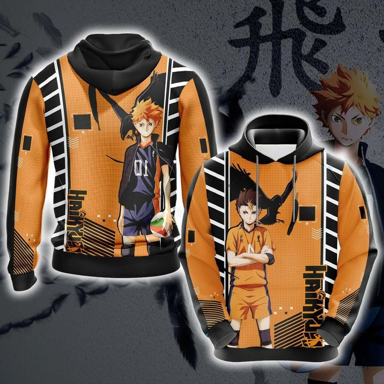Haikyuu - Hinata Shouyou Unisex 3D All Over Print Hoodie & Zip Hoodie