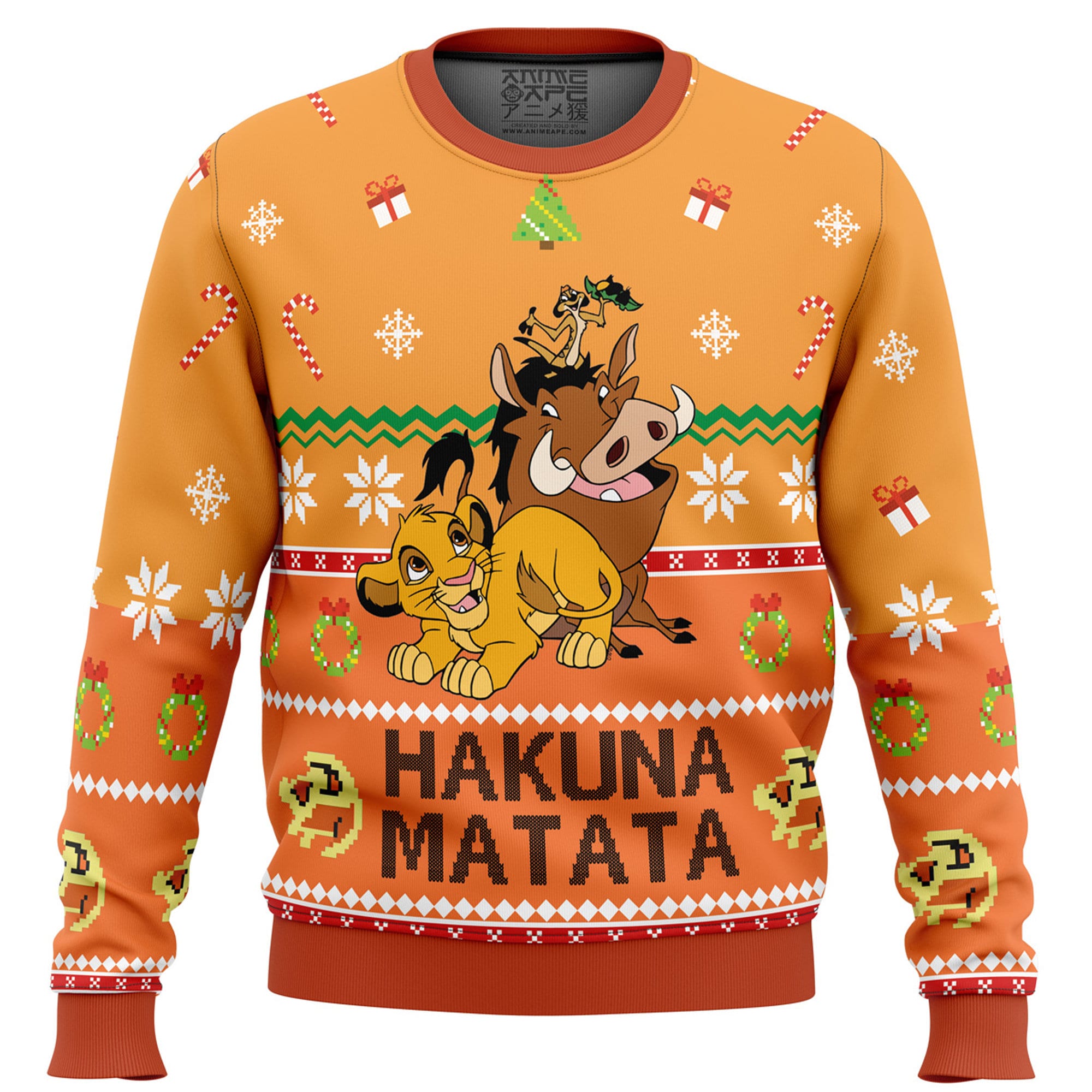 Hakuna Matata Ugly Christmas Sweater
