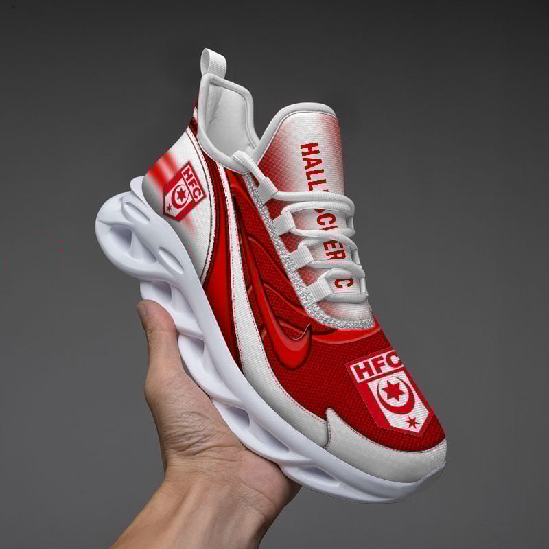 Hallescher FC Max Soul Shoes Sneakers for Men And Women – Soccer Fan Shoes, Team Sneakers