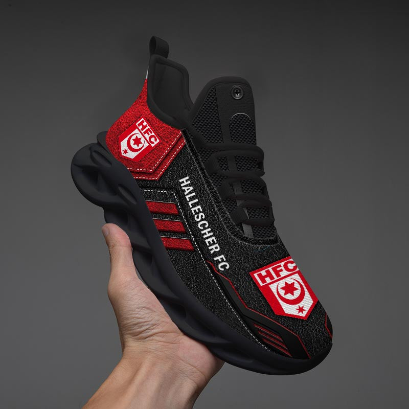 Hallescher FC Max Soul Shoes Sneakers for Men And Women – Soccer Fan Shoes, Team Sneakers - Image 4