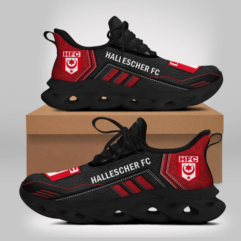Hallescher FC Max Soul Shoes Sneakers for Men And Women – Soccer Fan Shoes, Team Sneakers - Image 5