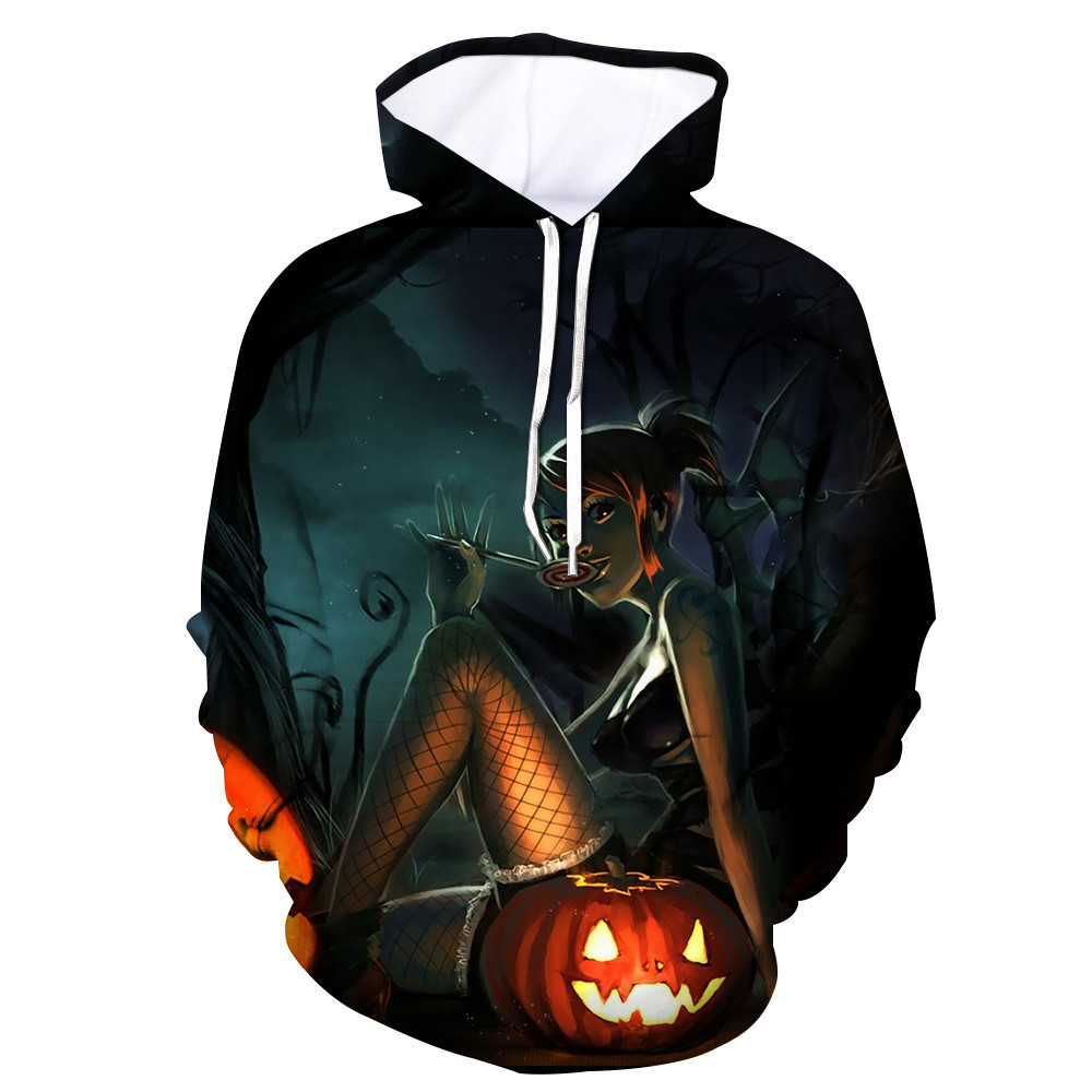 Halloween Art 3D All Over Print Hoodie & Zip Hoodie