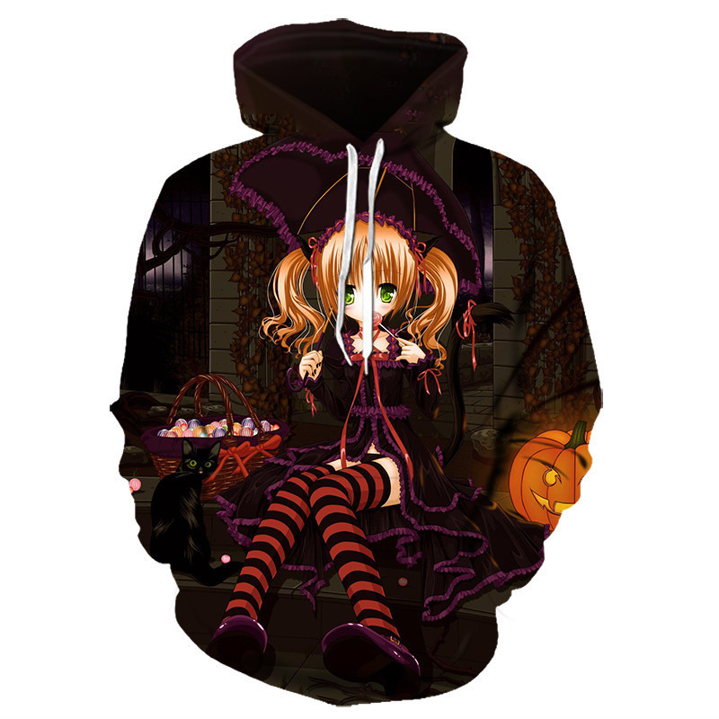 Halloween Art 3D All Over Print Hoodie & Zip Hoodie