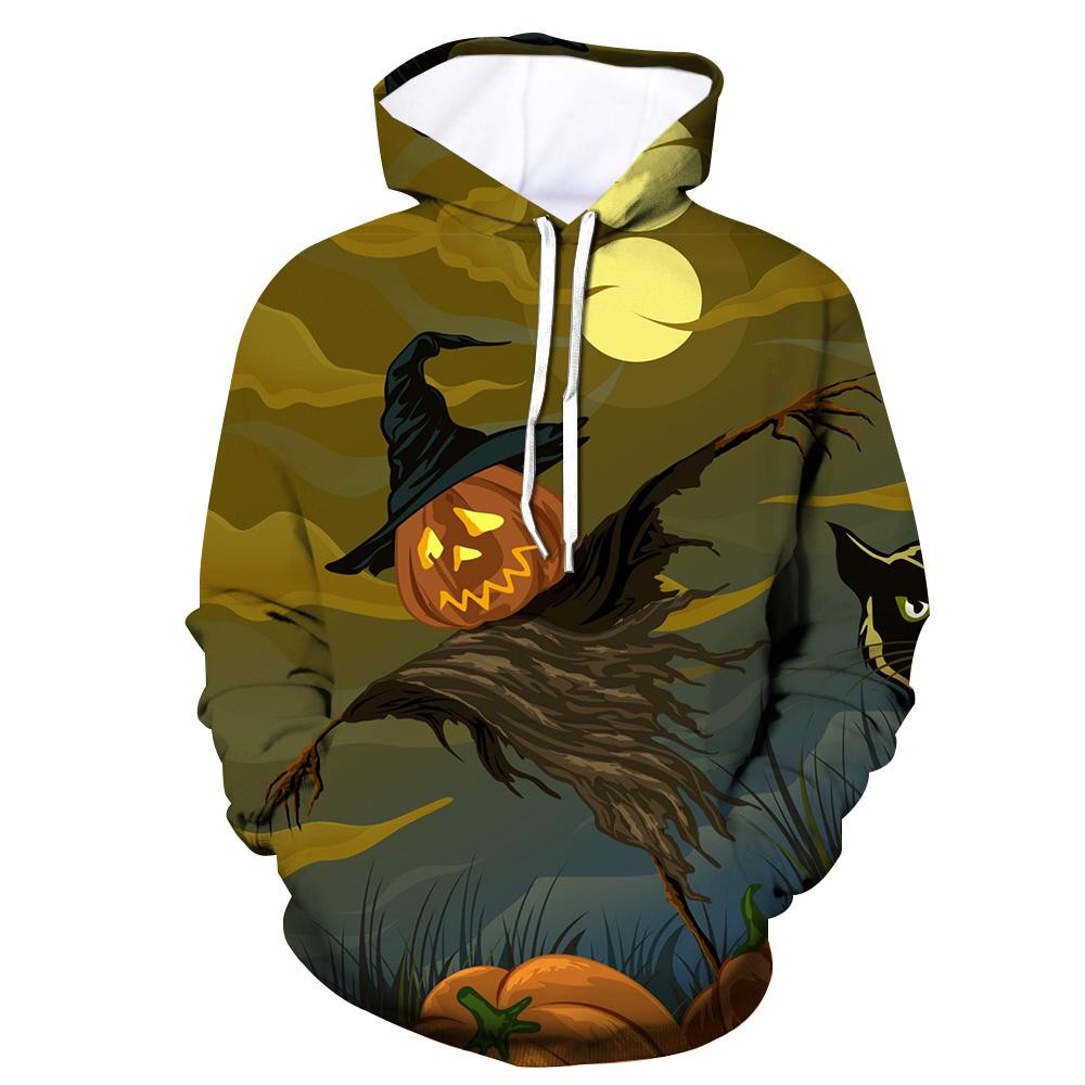 Halloween Art 3D All Over Print Hoodie & Zip Hoodie