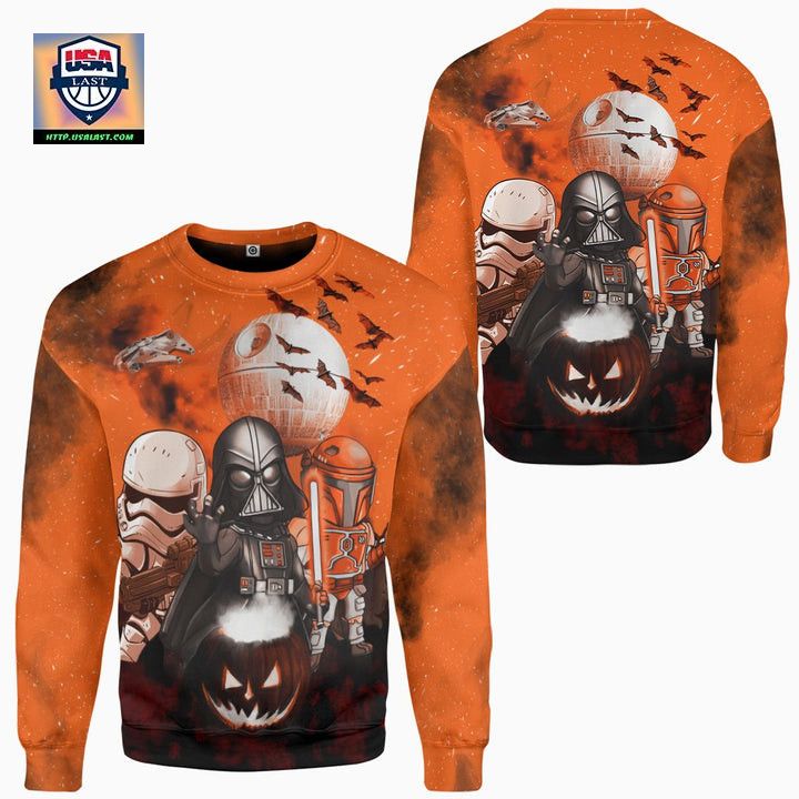 Halloween Star Wars Darth Vader Team Ugly Christmas Sweater
