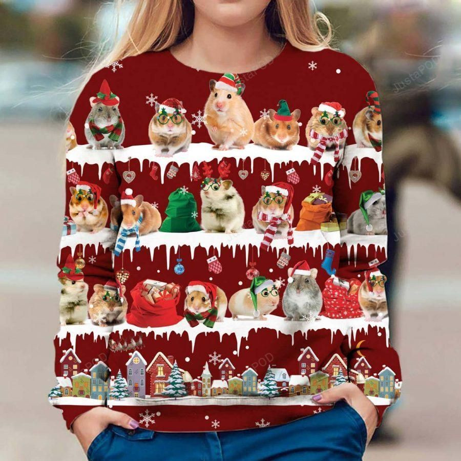 Hamster ? Ugly Christmas Sweater, Perfect Holiday Gift