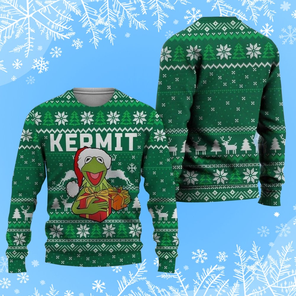 Happy Frog Muppet Ugly Christmas Sweater