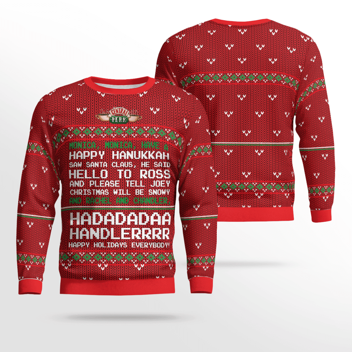 Happy Hakkunah For Unisex Ugly Christmas Sweater,