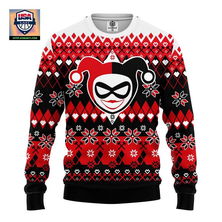 Harley Queen Suicide Squad Ugly Christmas Sweater Amazing Gift Idea Thanksgiving Gift