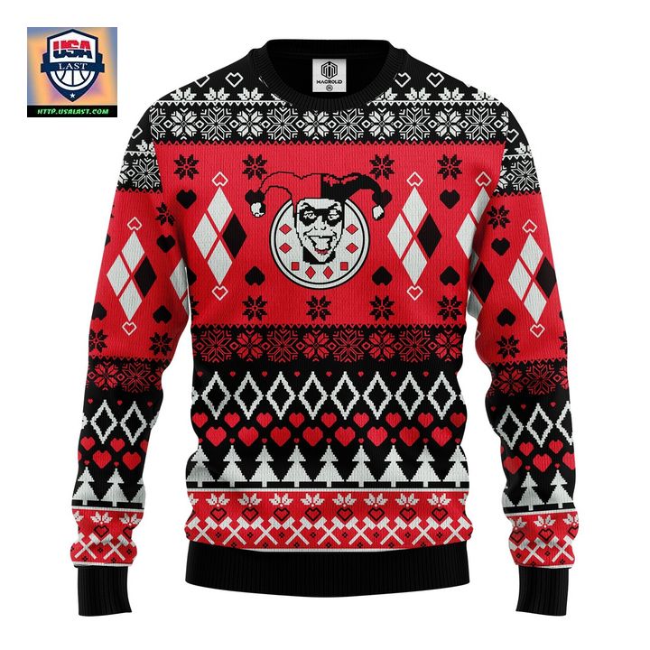 Harley Quinn Ugly Christmas Sweater Amazing Gift Idea Thanksgiving Gift
