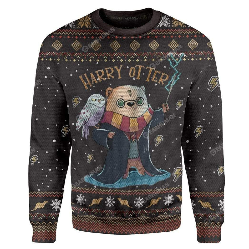 Harry Otter For Unisex Ugly Christmas Sweater,