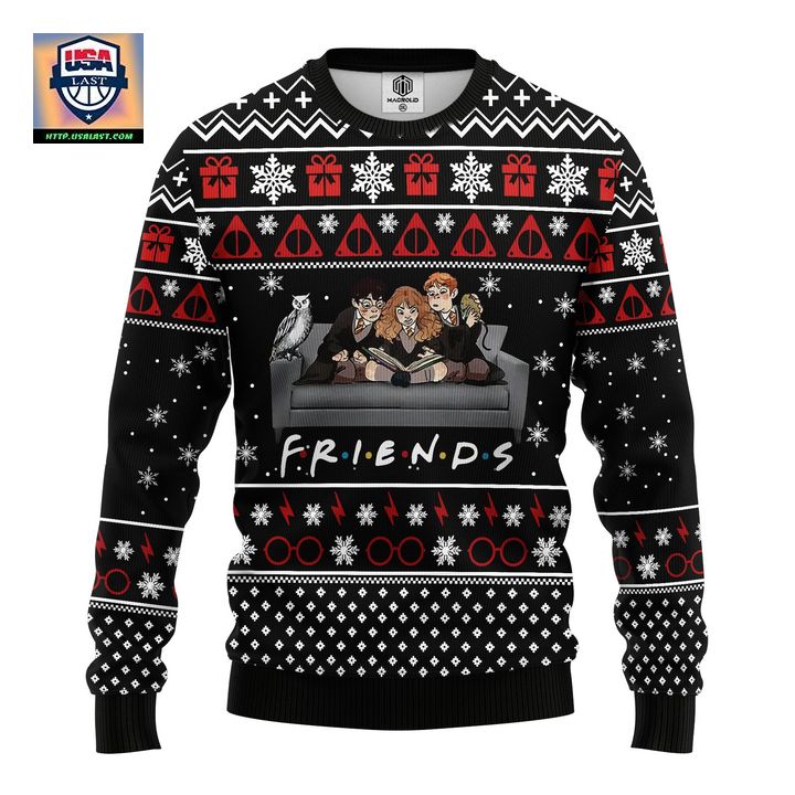 Harry Potter Friends Ugly Christmas Sweater Amazing Gift Idea Thanksgiving Gift