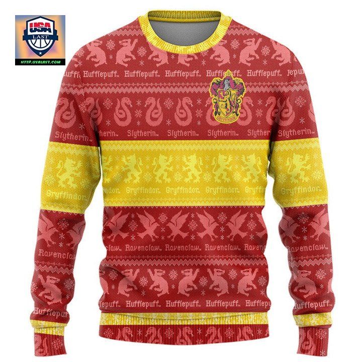 Harry Potter Gryffindor Christmas Sweater