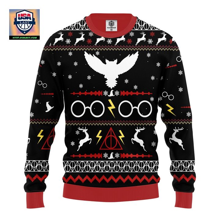 Harry Potter Owl Ugly Christmas Sweater Amazing Gift Idea Thanksgiving Gift