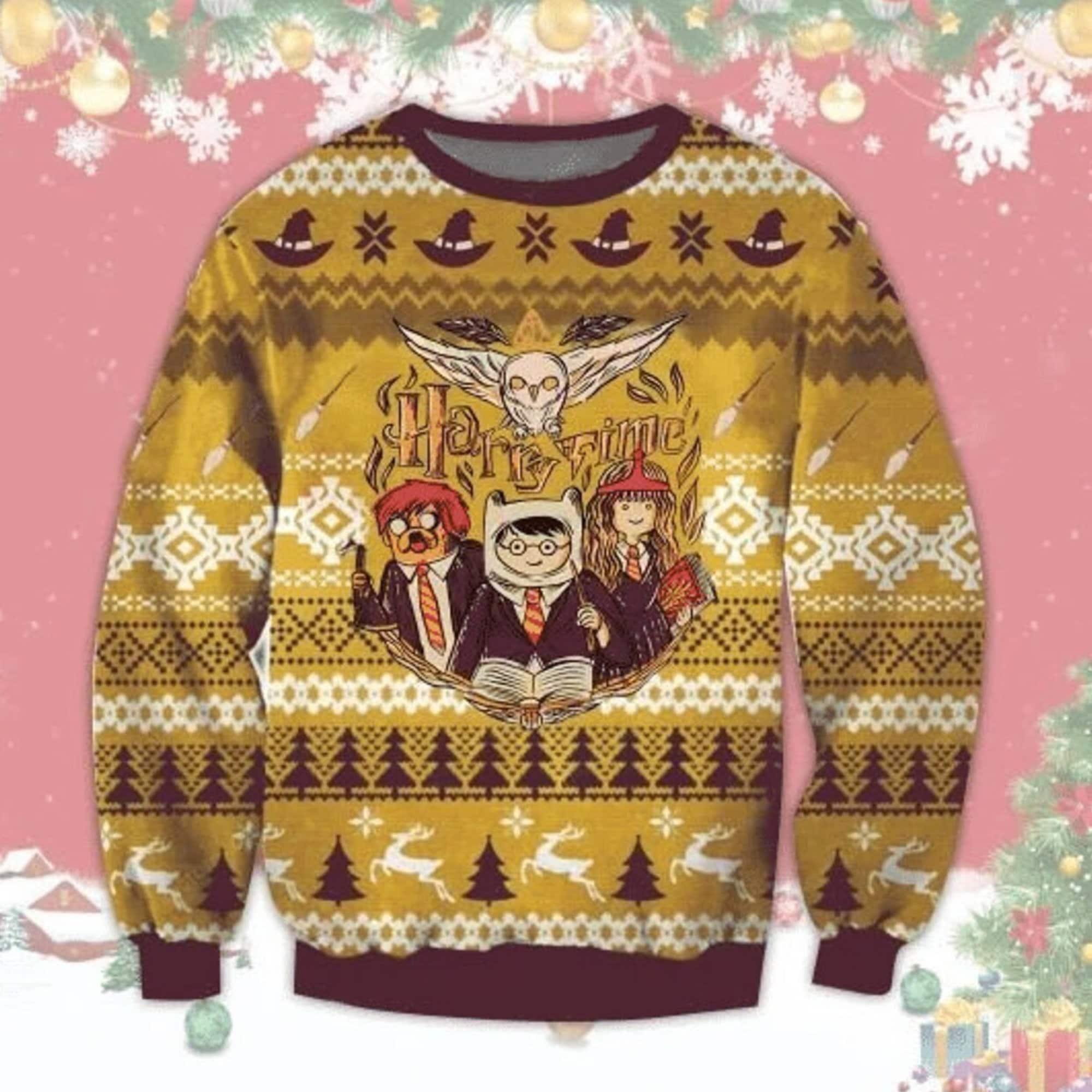 Harry Time Unisex Adventure Time Ugly Christmas Sweater
