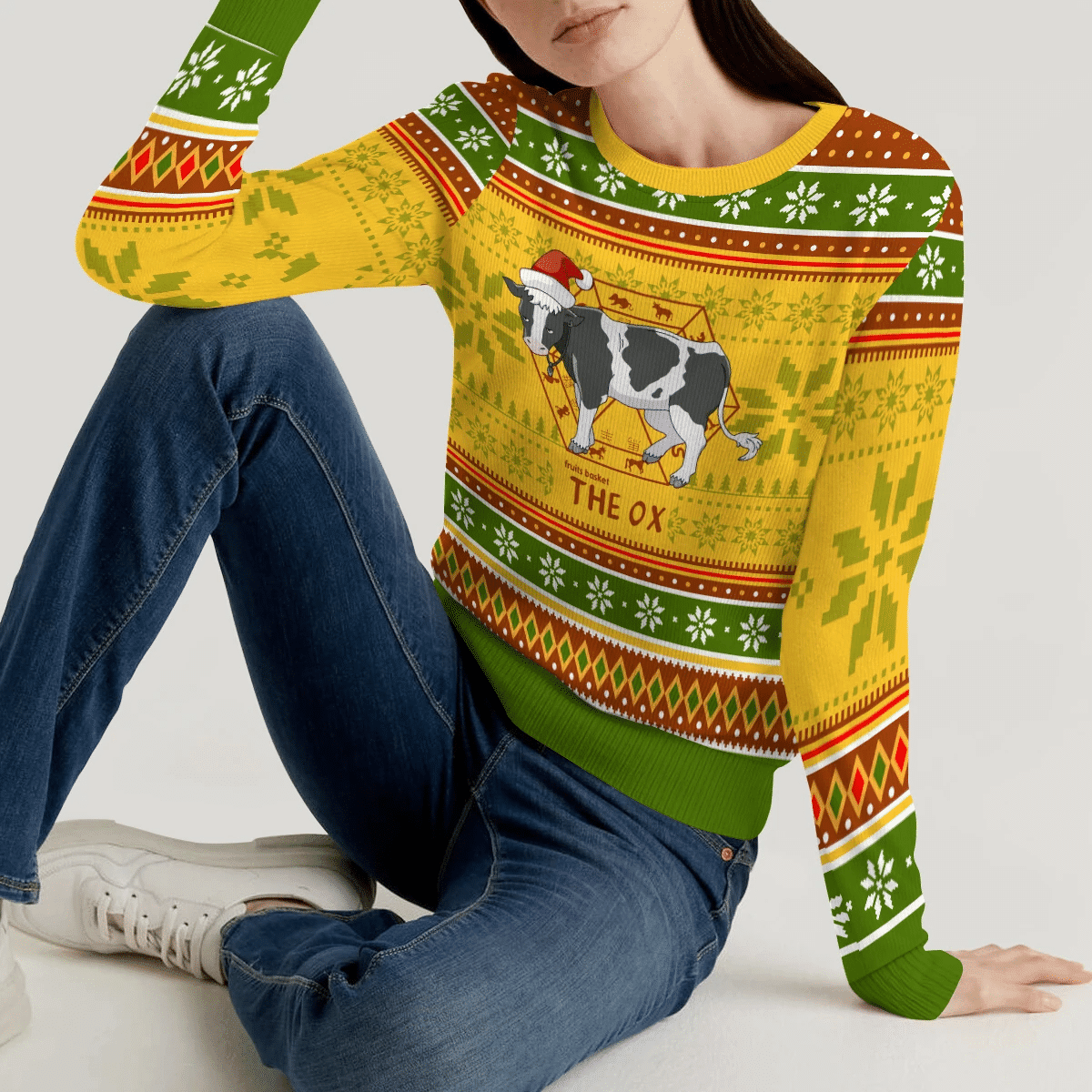 Haru The Ox Ugly Christmas Sweater - Image 5