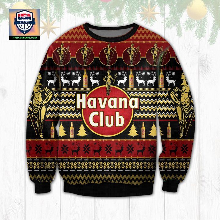 Havana Club Anejo Especial Ugly Christmas Sweater