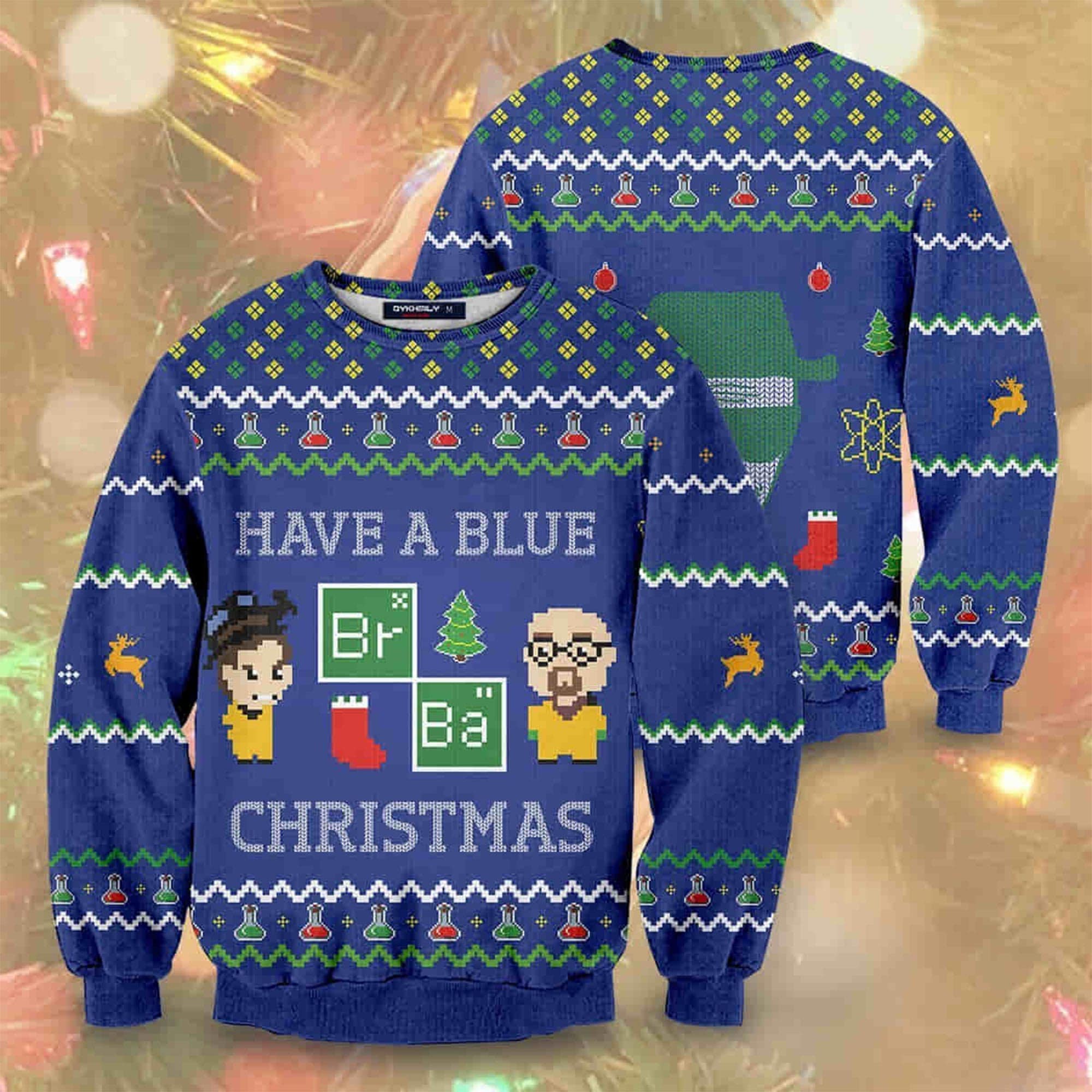Have A Blue Christmas Ugly Christmas Sweater