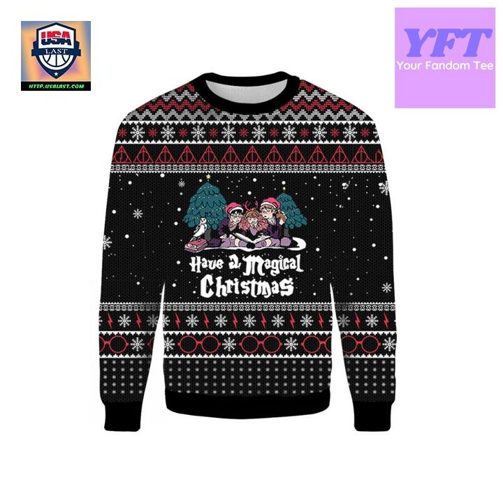 Have A Magical Have A Magical 3d Ugly Christmas Sweater