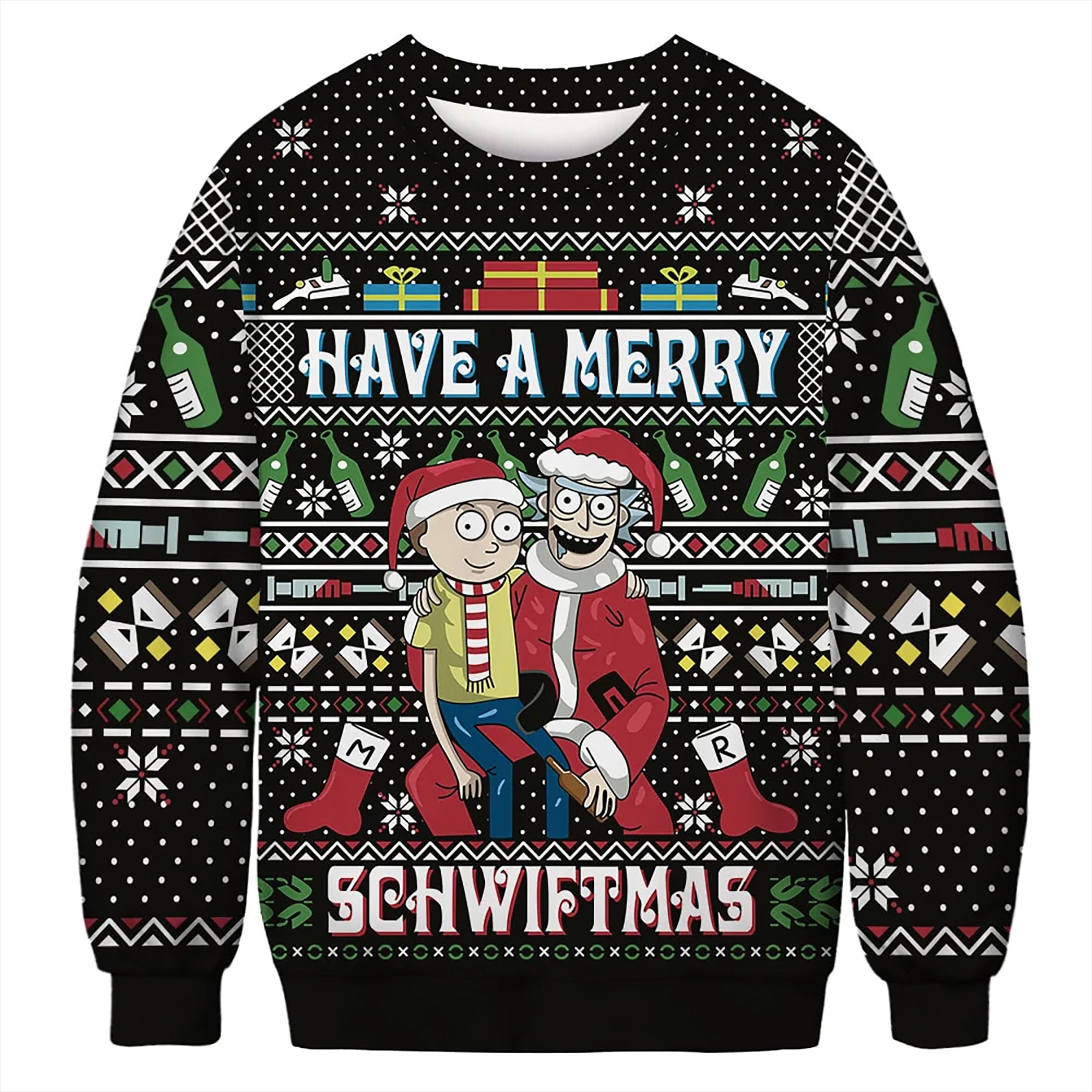 Have A Merry Schwiftmas Ugly Christmas Sweater