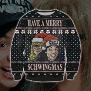 Have A Merry Schwingmas Ugly Christmas Sweater, Perfect Holiday Gift