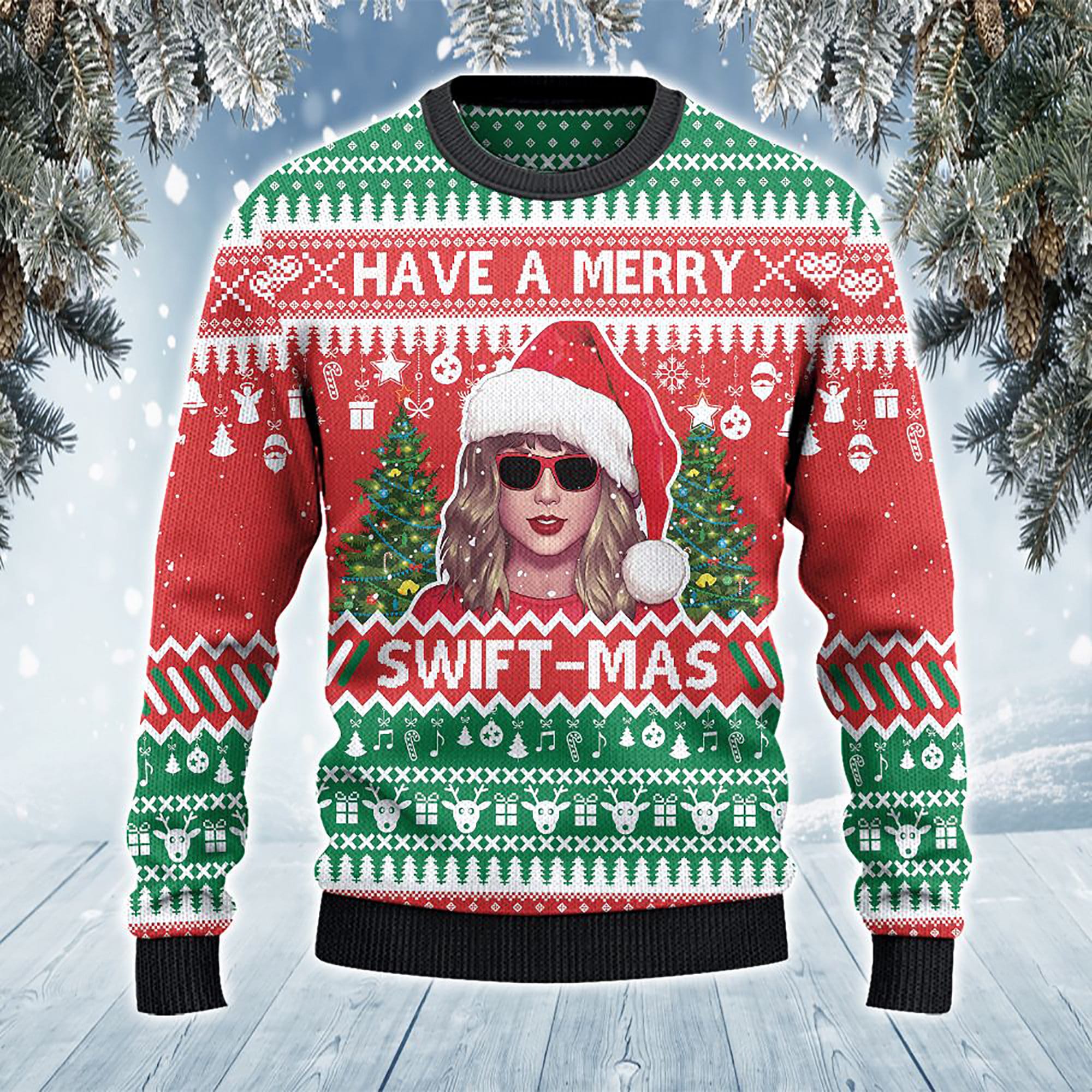 Have A Merry Swift Mas Ugly Christmas Sweater