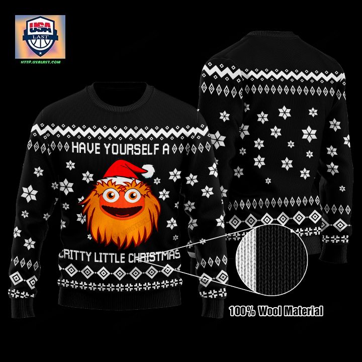 Have Yourself A Gritty Little Christmas Gritty Christmas Sweater