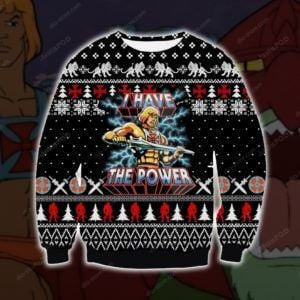 He-Man Ugly Christmas Sweater, Perfect Holiday Gift