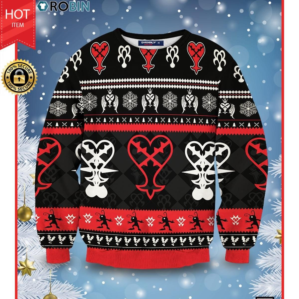 Heartless Christmas Ugly Christmas Sweater, Perfect Holiday Gift