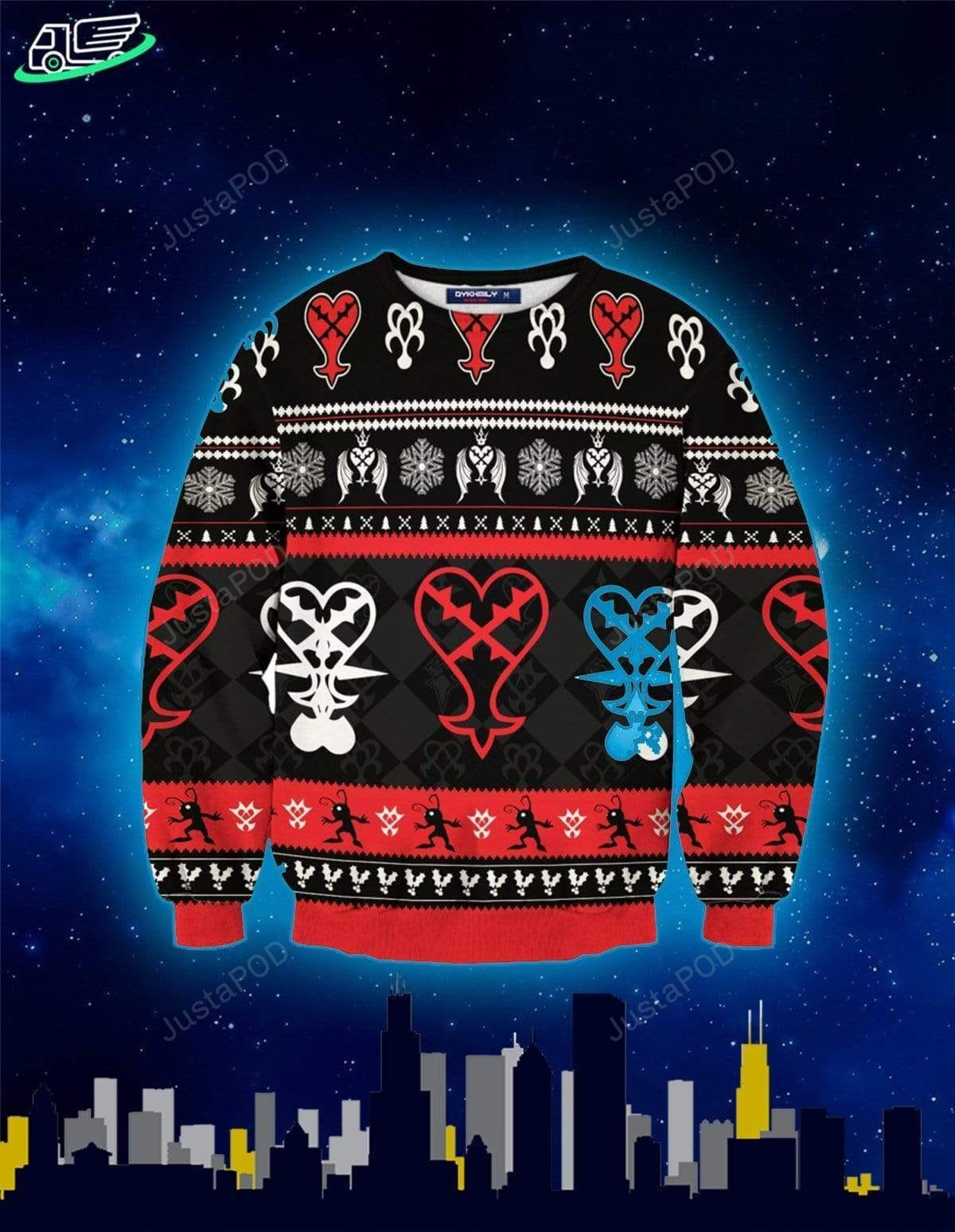 Heartless Ugly Christmas Sweater, Perfect Holiday Gift