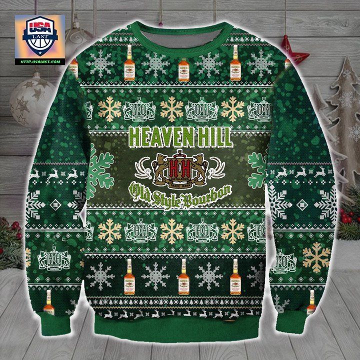 Heaven Hill Bourbon Ugly Christmas Sweater