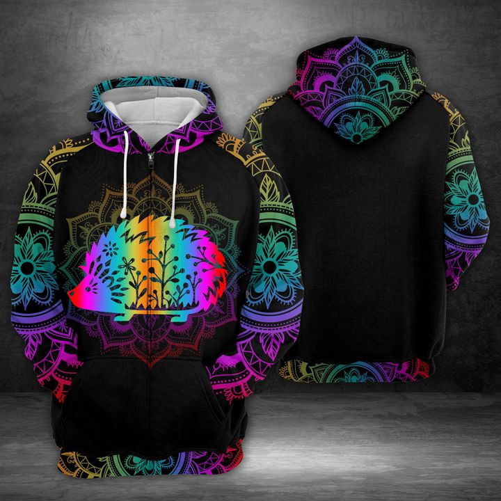 Hedgehog 3D All Over Print Hoodie & Zip Hoodie