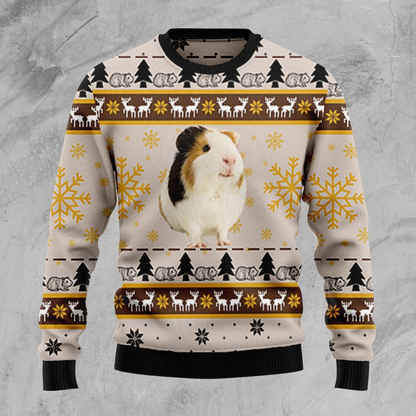 Hedgehog Cute Christmas Ugly Christmas Sweater,