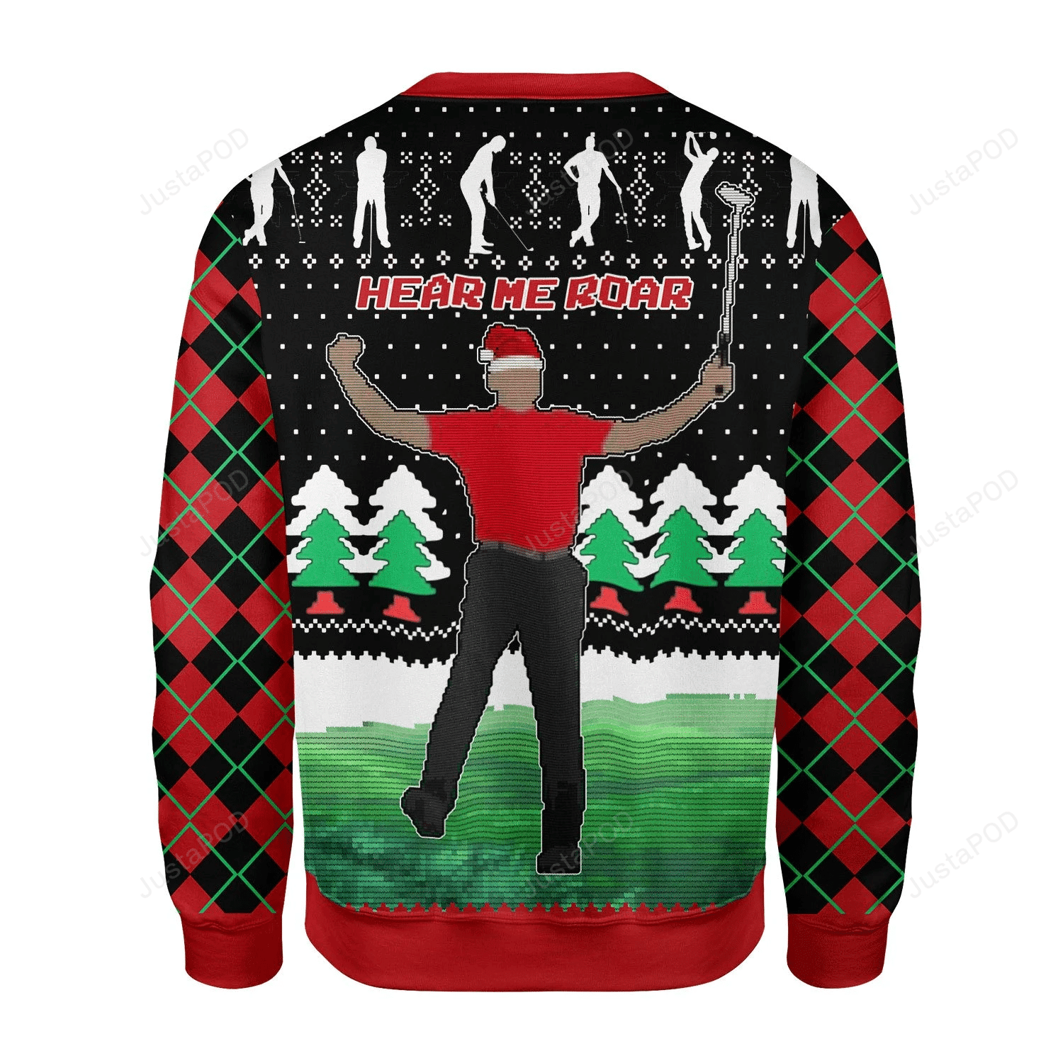 Here Me Roar Ugly Christmas Sweater, Perfect Holiday Gift