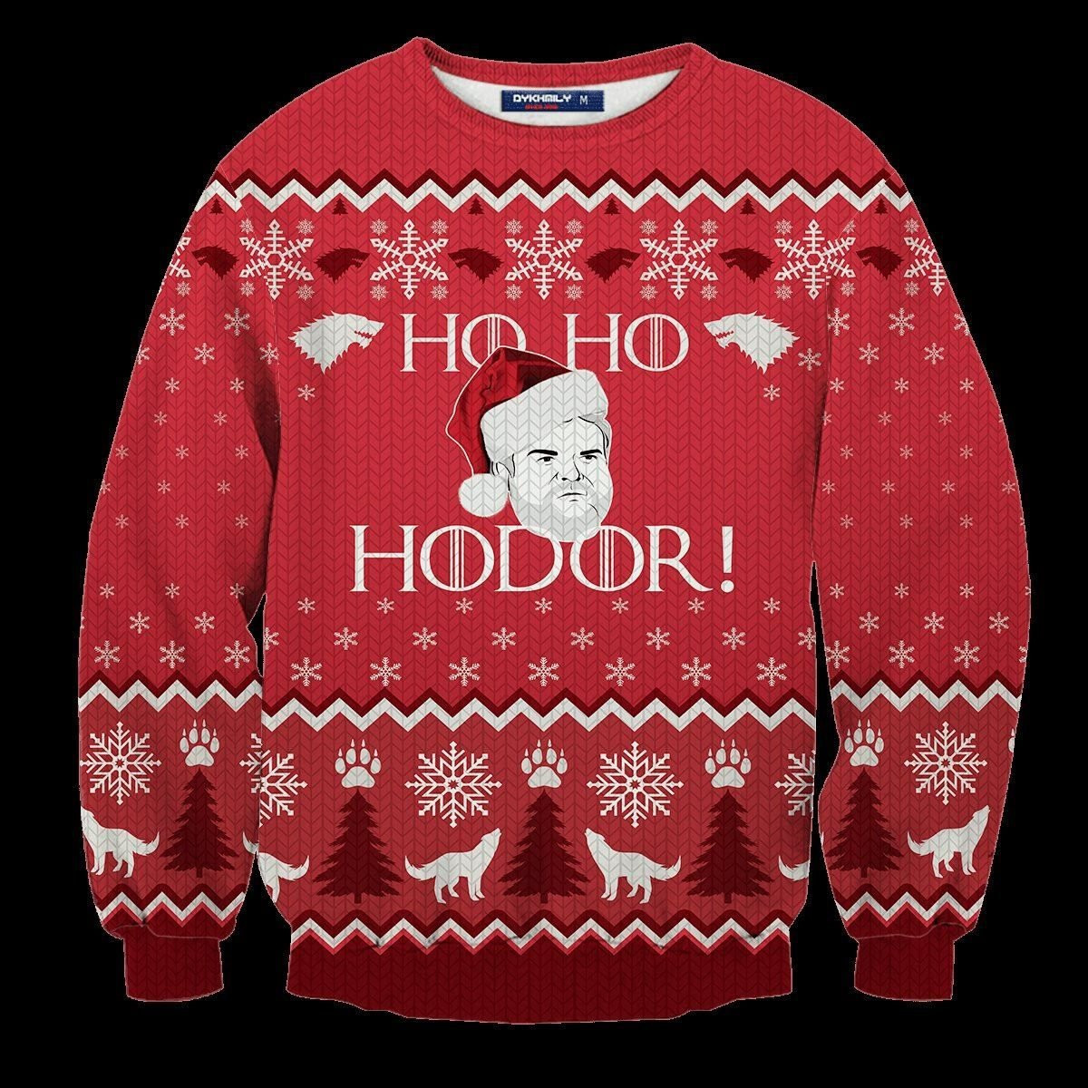 Ho! Ho! Hodor! Ugly Christmas Sweater, Perfect Holiday Gift