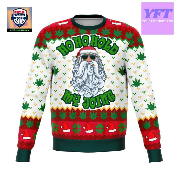 Ho Ho Ho Ho My Joint Dank Meme Design 3d Ugly Christmas Sweater