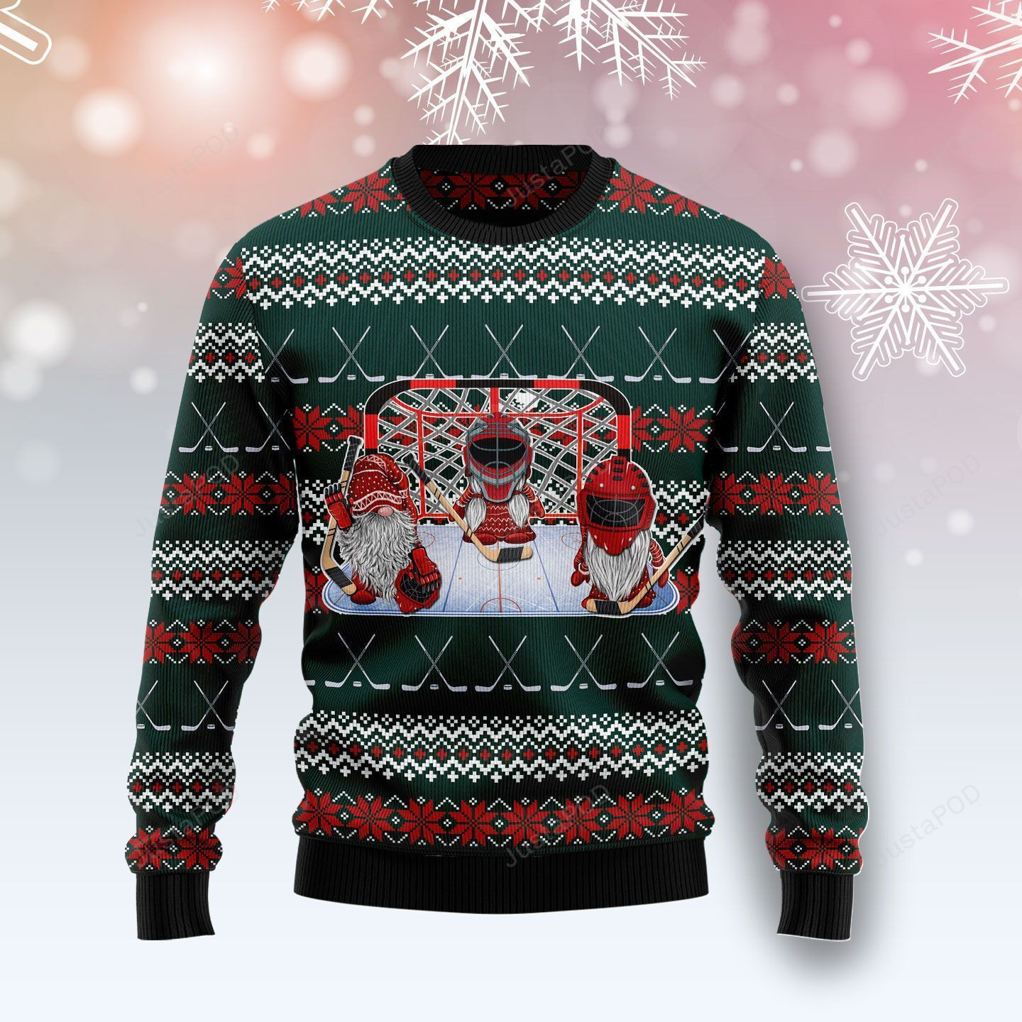 Hockey Gomies Ugly Christmas Sweater, Perfect Holiday Gift