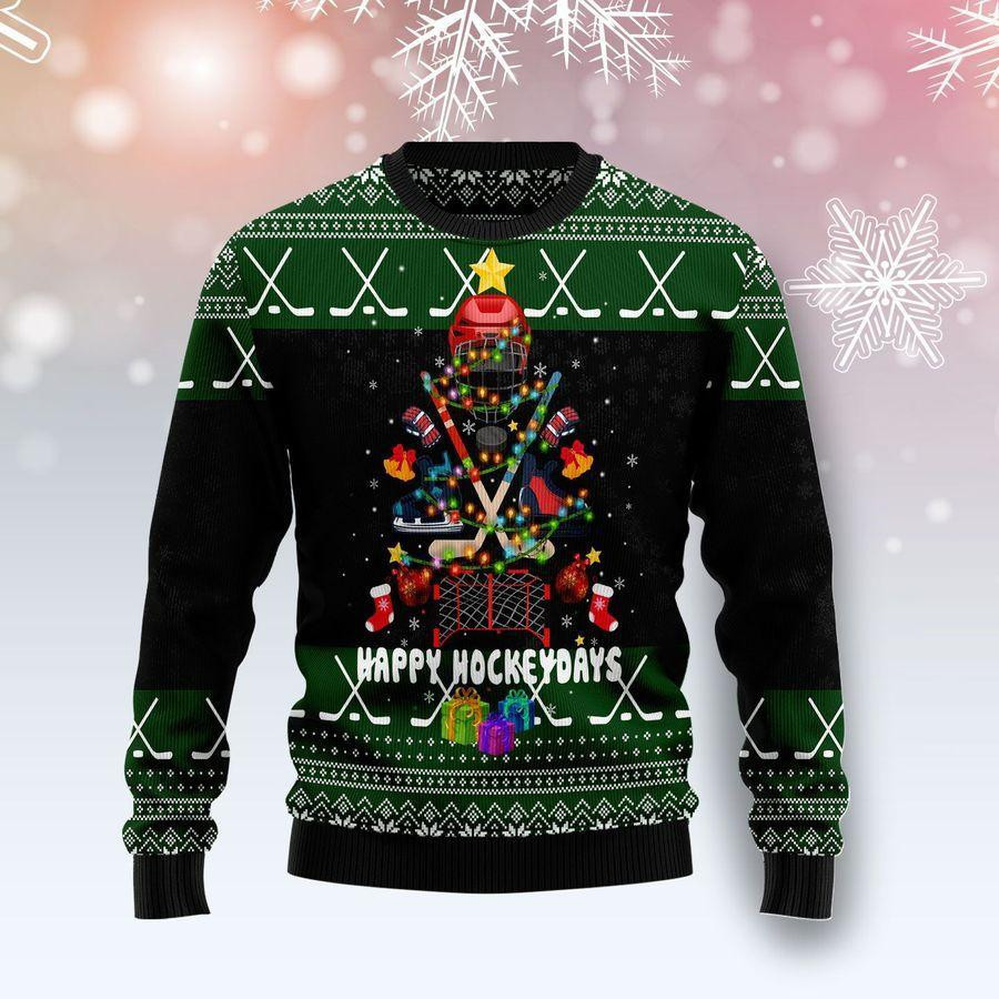 Hockey Ugly Christmas Sweater, Perfect Holiday Gift